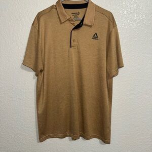Reebok Men's Brown Polo Shirt